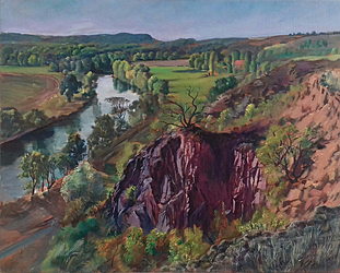 Porphyrlandschaft bei Wettin 